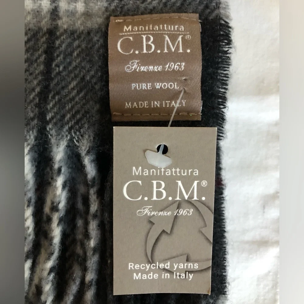 Men’s New Pure Wool Italian Scarf